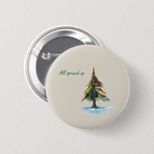 All spruced up button (Vorne & Hinten)