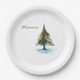 All spruced up pappteller