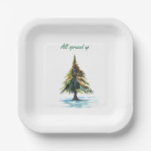 All spruced up pappteller (Vorderseite)