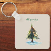 All spruced up schlüsselanhänger (Vorderseite)