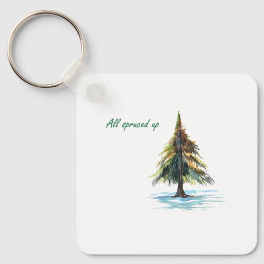 All spruced up schlüsselanhänger (Vorderseite)