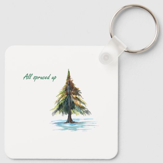 All spruced up schlüsselanhänger (Rückseite)