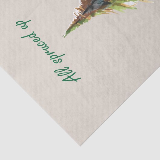 All spruced up seidenpapier (Ausschnitt)