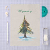 All spruced up seidenpapier (Handwerk)