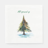 All spruced up serviette (Vorderseite)