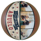 All-Star Abuelo Custom Foto Opa Basketball (Vertikal)