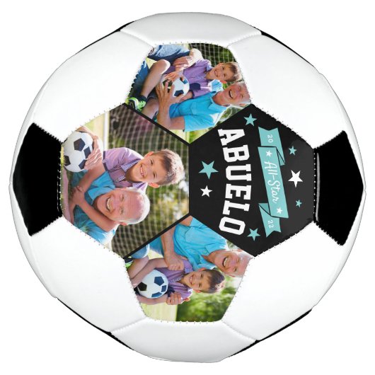 All Star Abuelo | Foto für kundenspezifische Großg Fußball (Gedreht)