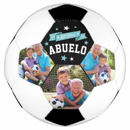 All Star Abuelo | Foto für kundenspezifische Großg Fußball (Vorderseite)
