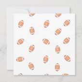 All-Star Baby Shower Invite | Future All-Star Einladung (Rückseite)