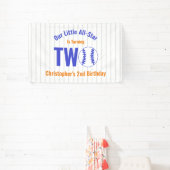 All-Star Baseball 2. Geburtstag Banner (InSitu)