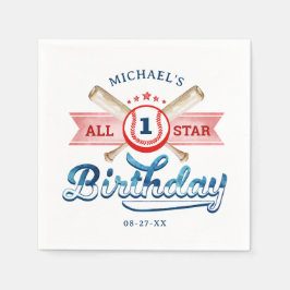 All-Star Baseball Geburtstagsparty Napkins Serviette