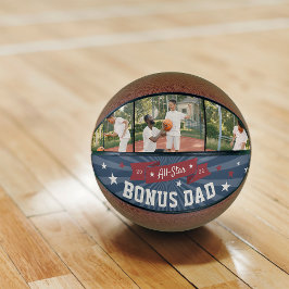 All-Star Bonus Vater Custom Foto Stepdad Basketball