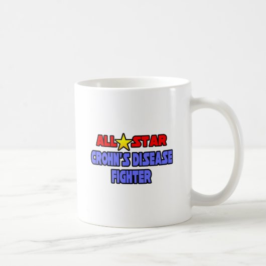 All Star Crohn's Disease Fighter Kaffeetasse (Rechts)