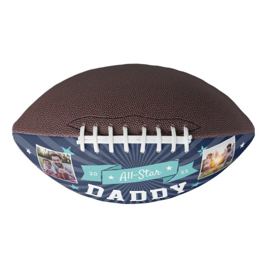 All Star Daddy Custom Foto Football (Vorderseite)