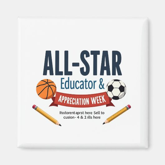 All-Star Educator Appreciation Magnet (Vorne)
