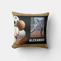 All-Star-Foto für Sport/Name-Pillow