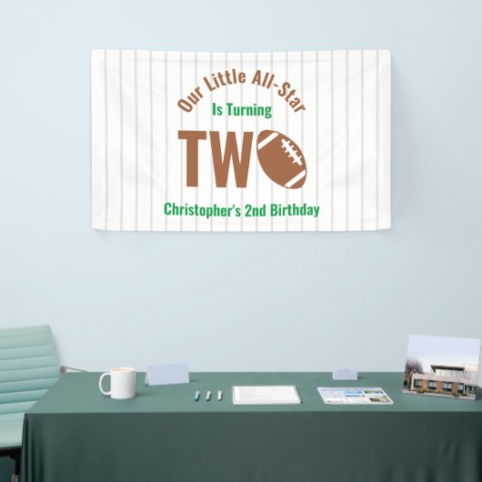All-Star Fußball 2. Geburtstag Banner (Messeveranstaltung)