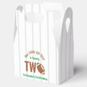 All-Star Fußball 2. Geburtstag Geschenkschachtel (Geöffnet)