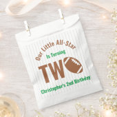 All-Star Fußball 2. Geburtstag Geschenktütchen (Ausgeschnitten)