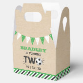 All-Star Fußball Ball 2. Geburtstag Party Geschenkschachtel (Geöffnet)