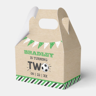 All-Star Fußball Ball 2. Geburtstag Party Geschenkschachtel