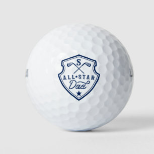 All Star Golfing Vater Navy Monogram Golf Club Wap Golfball