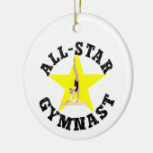 All-Star-Gymnast Keramik Ornament (Links)