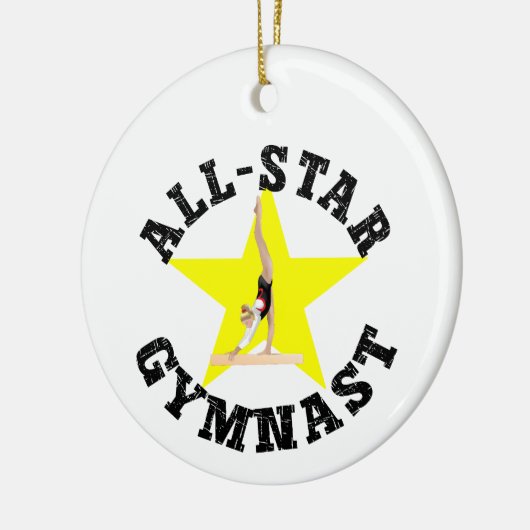 All-Star-Gymnast Keramik Ornament (Links)