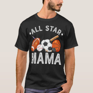All-Star-Mama des Geburtstagsjungen Basketball T-Shirt