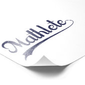 All Star Mathlete Math Athlete Fotodruck (Ecke)