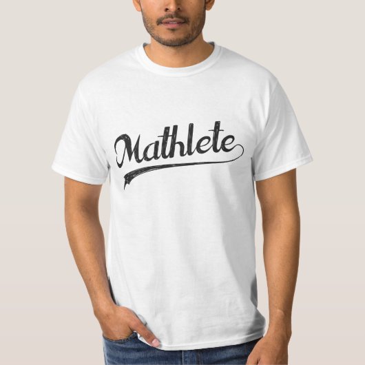 All-Star- Mathlete Mathe-Athlet T-Shirt (Vorderseite)
