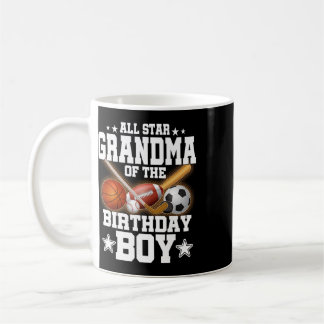 All-Star-Oma des Geburtstagsjungen Basketball So Kaffeetasse