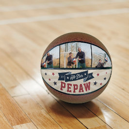 All-Star Pepaw Custom Foto Opa Basketball