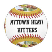 All-Star-Player und Team-Foto- und Logo-Baseball Baseball (Rückseite)