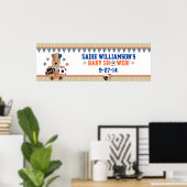 All-Star Puppies Baby Shower Banner Poster (Heimbüro)