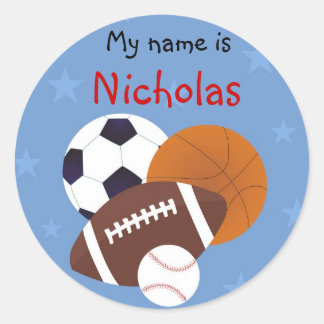 All-Star Runder Aufkleber