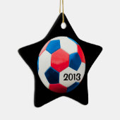 All Star Soccer Star Keramik Ornament (Rechts)