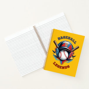 All-Star Spirit: Klassische Baseball-Essentials-Sp Notizblock