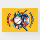 All Star Spirit: Klassischer Baseball Essentials S Banner (Horizontal)