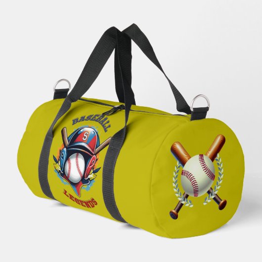 All Star Spirit: Klassischer Baseball Essentials S Duffle Bag (Linke Seite)