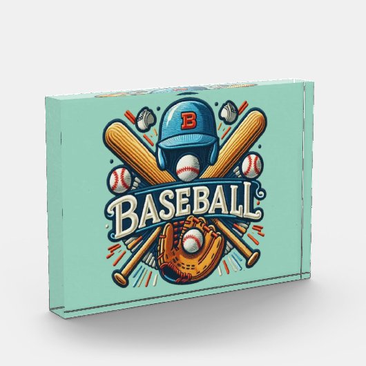 All Star Spirit: Klassischer Baseball Essentials S Fotoblock (Links)