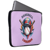 All Star Spirit: Klassischer Baseball Essentials S Laptopschutzhülle (Vorne Rechts)