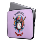 All Star Spirit: Klassischer Baseball Essentials S Laptopschutzhülle (Vorderseite Links)