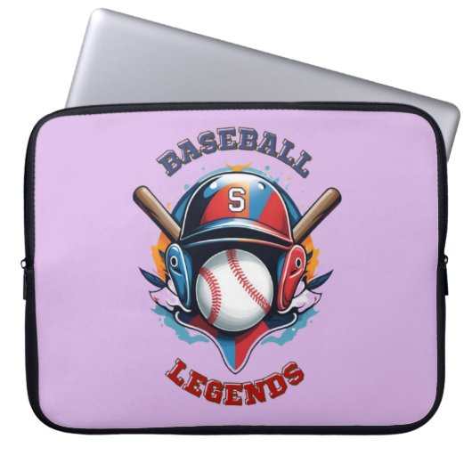 All Star Spirit: Klassischer Baseball Essentials S Laptopschutzhülle (Vorderseite)