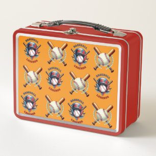 All Star Spirit: Klassischer Baseball Essentials S Metall Brotdose