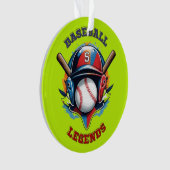 All Star Spirit: Klassischer Baseball Essentials S Ornament (Vorderseite)