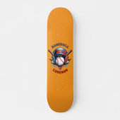 All Star Spirit: Klassischer Baseball Essentials S Skateboard (Vorne)