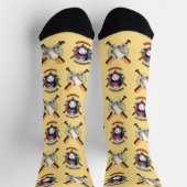 All Star Spirit: Klassischer Baseball Essentials S Socken (Oben)