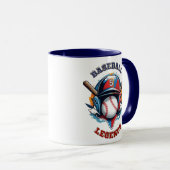 All Star Spirit: Klassischer Baseball Essentials S Tasse (VorderseiteRechts)