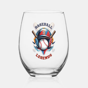 All Star Spirit: Klassischer Baseball Essentials S Weinglas Ohne Stiel